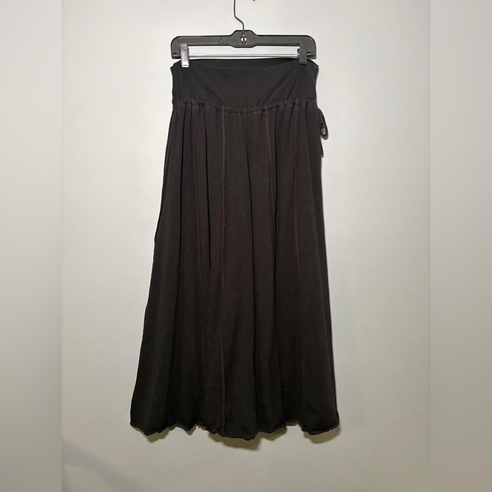 Wide Leg Women’s Pants - Black Purple